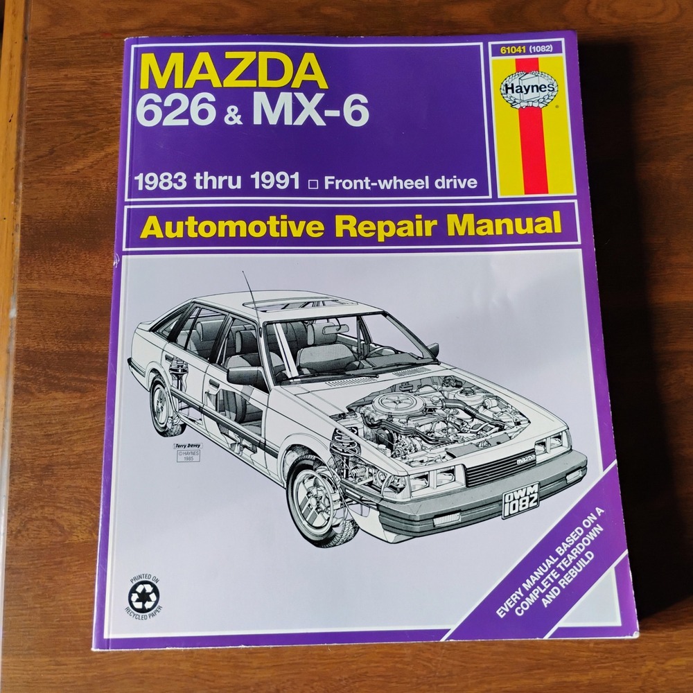 Haynes Mazda 626 &‎ MX-6 1983-1991 Front Wheel Drive Automotive Repair Manual